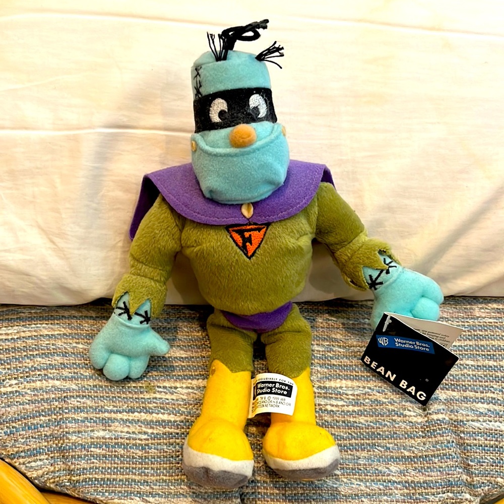 🤩Host Pick🤩 1999 Vintage Frankenstein Jr plush